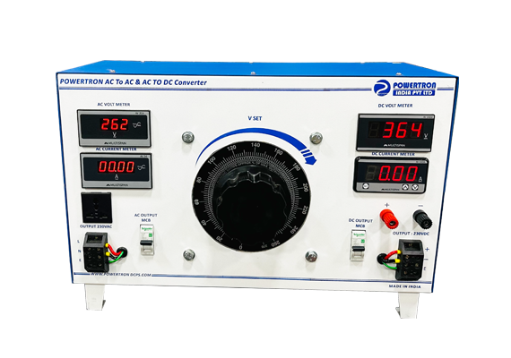 Variac Controlled AC Power Supply