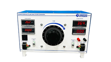 Variac Controlled AC Power Supply