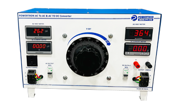 Variac Controlled AC Power Supply